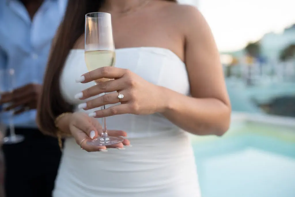 champagne couple demande en mariage keig studio barcelona