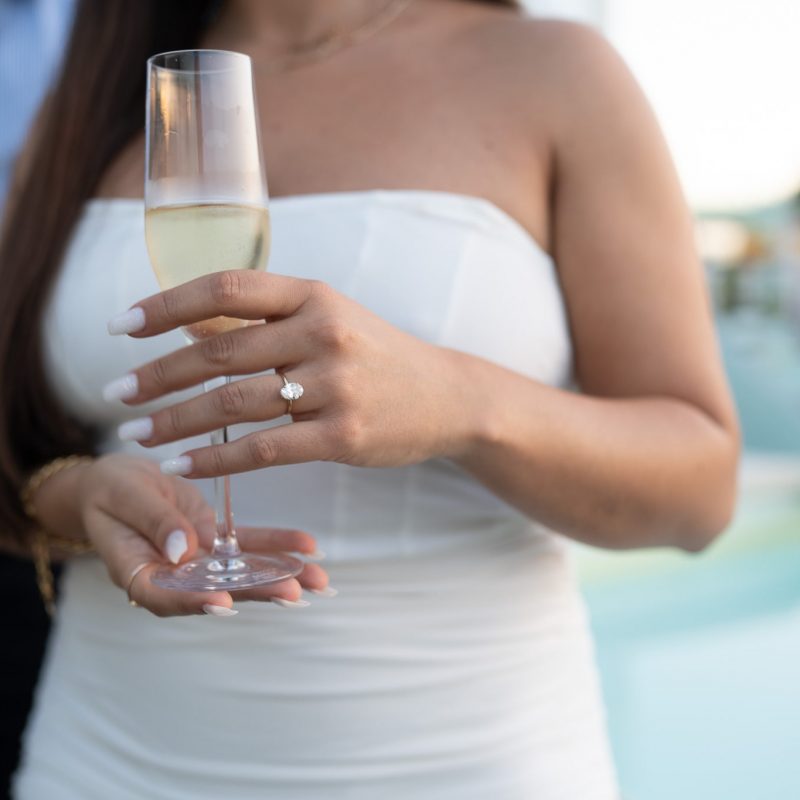 champagne couple demande en mariage keig studio barcelona